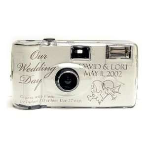  Personalized Wedding Cameras   Love Birds