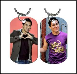 Carlos Pena Big Time Rush BTR Dog Tag Necklace 2 Sided  