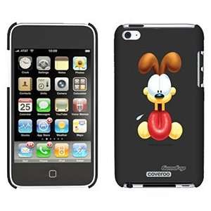  Excited Odie on iPod Touch 4 Gumdrop Air Shell Case 