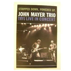  The John Mayer Trio Poster Stripped Down