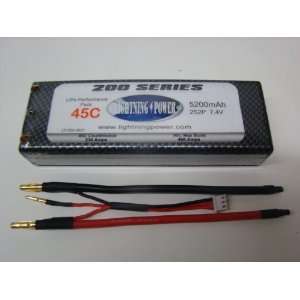  Lightning Power 5200mAh 7.4V 2S2P 45C: Toys & Games