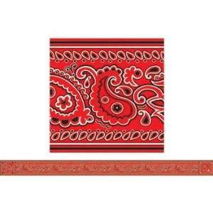  Red Bandana Borders With Corners: Office Products