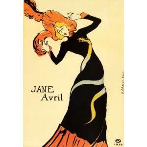   AVRIL TOULOUSE LAUTREC FRENCH VINTAGE POSTER REPRO: Everything Else