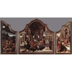   Triptych of Virtue of Patience, by Orley Bernaert van Home & Kitchen