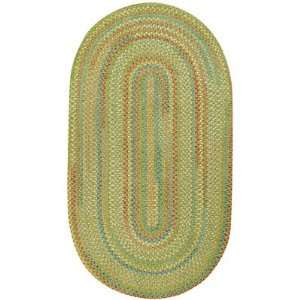  Capel Rugs Medley 8x11 Oval Leaf Area Rug: Home & Kitchen