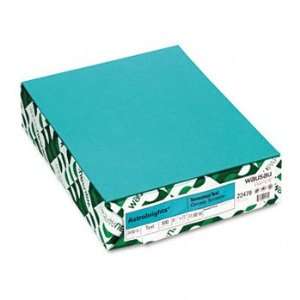   Paper, 24lb, 8 1/2 x 11, Terrestrial Teal, 500 Sheets/Ream WAU22479