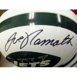 : Joe Namath Signed Helmet   Full Size PSA DNA COA   Autographed NFL 