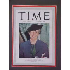Anna Eleanor Roosevelt April 17 1939 Time Magazine Fabulous Beautiful 