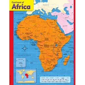  Chart Continent Of Africa: Office Products