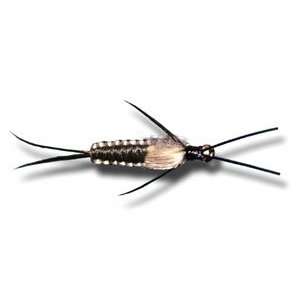  Woven Stonefly Nymph   Black Fly Fishing Fly: Sports 
