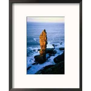 Climbers Atop the Old Man of Stoer, Near Lochinver, Lochinver, United 