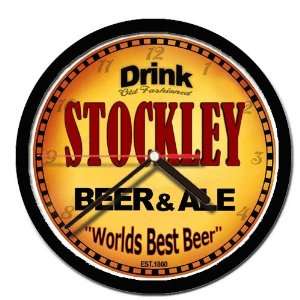  STOCKLEY beer and ale cerveza wall clock: Everything Else