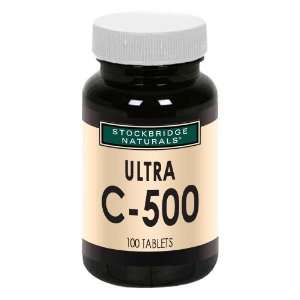  Stockbridge Naturals   Ultra C 500   100 tablets Health 