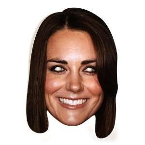    Kate Middleton Celebrity Cardboard Mask   Single: Home & Kitchen