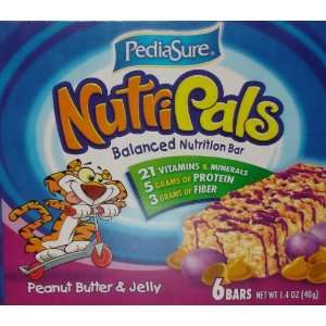 Pediasure Nutripals Bar, Peanut Butter and Jelly, 1.4 Ounces (Pack of 