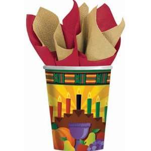  Kwanzaa Paper Cups 8ct: Toys & Games