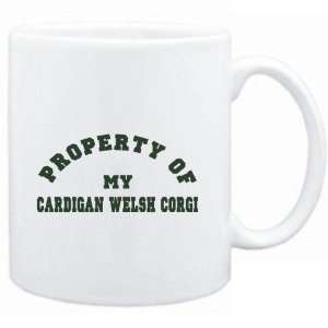 Mug White  PROPERTY OF MY Cardigan Welsh Corgi  Dogs:  