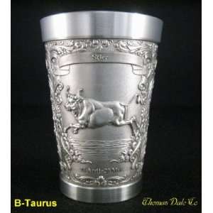  Eagle Pewter Zodiac Cup Taurus   Stier: Kitchen & Dining