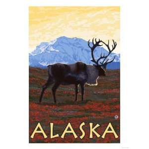  Caribou, Alaska Premium Poster Print, 24x32: Home 