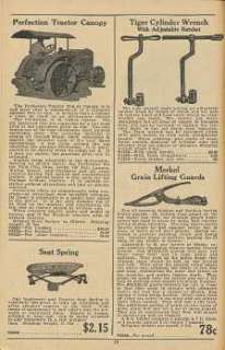 1931 Howell Thresher Sawmill Supplies Catalog on CD  