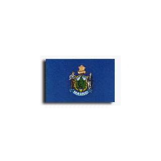   New 3x5 Maine State Flag US USA American Flags: Patio, Lawn & Garden