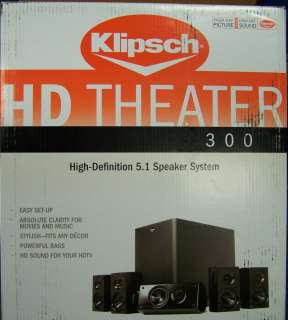   Compact 5.1 High Definition Theater System (Set of Six, Black)  