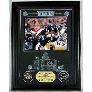  Walter Payton Hof Archival Etched Glass Photomint Sports 