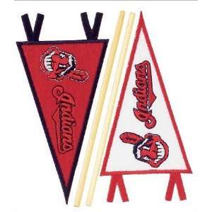  MLB Cleveland Indians Embroidered Pennant Stickers Arts 