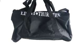Lucky 13 Duffel Bag Mad Hatter printed logo Unisex Lucky 13 Bag