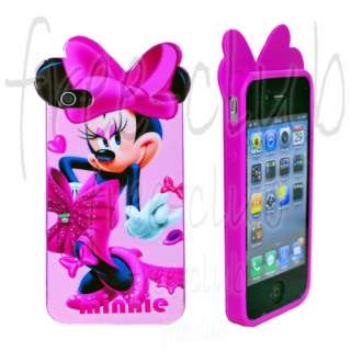 Disney Minnie Mouse Charming Dress Case Cover for iPhone 4/4S  