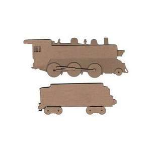   Shed Studio   Chipboard Shapes   Steam Train Arts, Crafts & Sewing