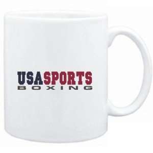  Mug White  USA SPORTS Boxing  Sports