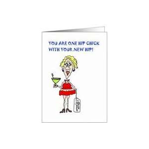  HIP CHICK HIP REPLACEMENT CARD Card Health & Personal 