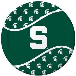 Michigan State Spartans   Dinner Plates Health & Personal 
