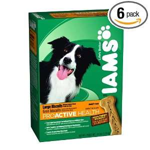 Iams Proactive Health Large Biscuits for Adult Dog, 2.6 Pound Boxes 