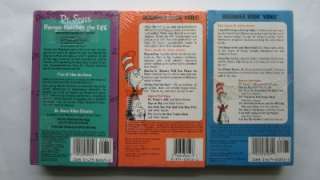   Video Tapes VHS UNUSED Kids Cartoon Movie Hop on Pop Horton Egg  
