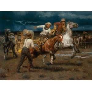  Andy Thomas   Stampede Stampede Artists Proof Giclee on 