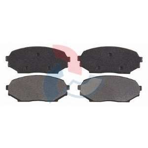  Beck Arnley 088 1368D Axxis Deluxe Brake Pads 