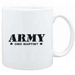   Mug White  ARMY Cbc Baptist  Religions: Sports & Outdoors