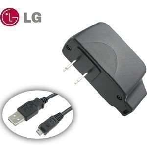 LG Micro USB Home/Travel Charger w/Data Cable for LG Vortex VS660 (Sta 