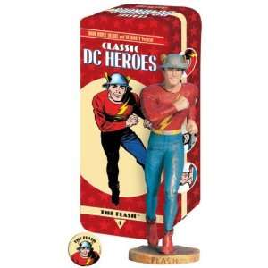 Classic DC Character The Flash Tin Box Statue Figure 13 
