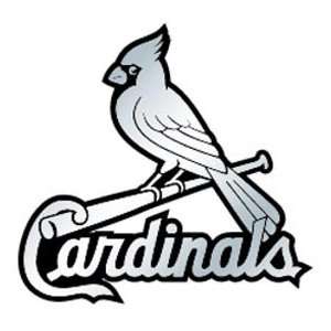  St. Louis Cardinals MLB Silver Auto Emblem: Sports 