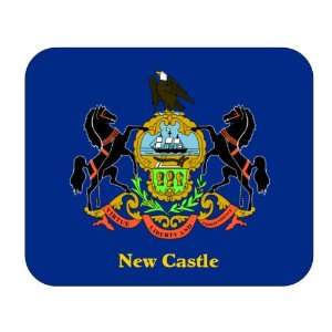   State Flag   New Castle, Pennsylvania (PA) Mouse Pad: Everything Else