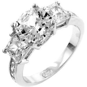  Bella Engagement Ring in Silver Jewelry