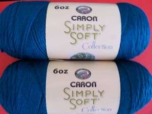 Caron Simply Soft yarn, Pagoda, lot of 2  