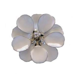 Katwalk Divaz Large Rhinestone Flower Ring Jewelry