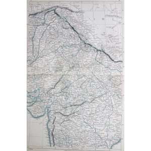  Lowry Map of Central India (1853)