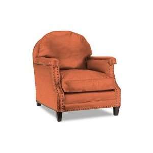 Williams Sonoma Home Randall Club Chair, Glazed Linen, Coral:  