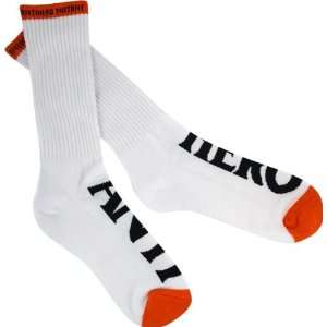   Anti Hero Crew Socks White Single Pair Skate Socks