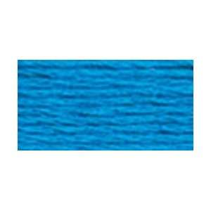  DMC Satin Floss 8.7 Yards Aurora Blue 1008F S995; 12 Items 